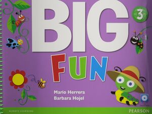 BIG FUN 3 STUDENT BOOK WITH CD-ROM