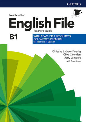 ENGLISH FILE 4TH ED PRE-INT. TEACHER'S GUIDE + TEACHER'S RESOURCE