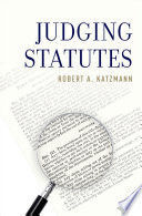 JUDGING STATUTES (HARDBACK)