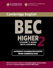 CAMBRIDGE BEC HIGHER 2 STUDENT'S BOOK WITH ANSWERS