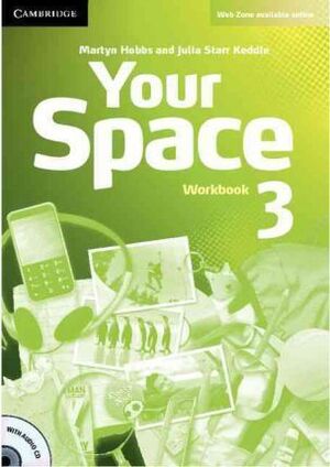 YOUR SPACE LEVEL 3 WORKBOOK WITH AUDIO CD