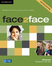 FACE2FACE ADVANCED (2ND EDITION) WORKBOOK WITH ANSWER KEY
