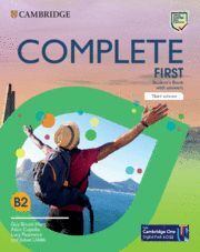 COMPLETE FIRST STUDENT`S BOOK WITH ANSWERS WITH CD-ROM 3º ED