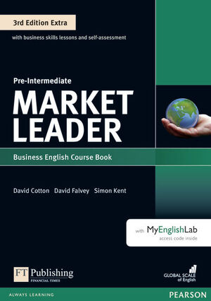 MARKET LEADER 3RD EDITION EXTRA PRE-INTERMEDIATE COURSEBOOK WITH DVD-ROMAND MYEN