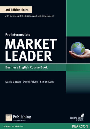 MARKET LEADER 3RD EDITION EXTRA PRE-INTERMEDIATE COURSEBOOK WITH DVD-ROMPACK