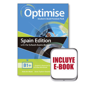 OPTIMISE B1+ EXAM BKLT SB PREMIUM PK