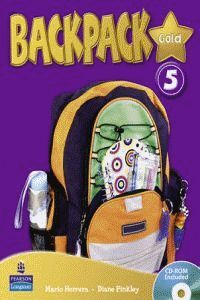 BACKPACK GOLD 5 STUDENT BOOK & CD ROM N/E PACK