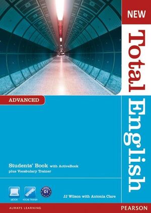 NEW TOTAL ENGLISH ADVANCED STUDENTS' BOOK WITH ACTIVE BOOK PACK