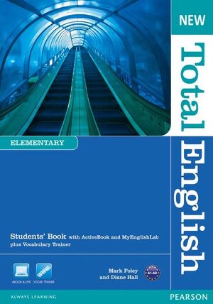 NEW TOTAL ENGLISH ELEMENTARY STUDENTS' BOOK WITH ACTIVE BOOK AND MYLAB PACK