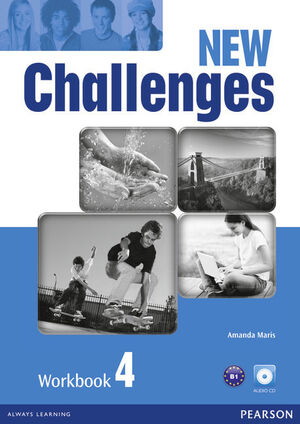 NEW CHALLENGES 4 WORKBOOK & AUDIO CD PACK