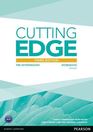 CUTTING EDGE 3RD EDITION PRE-INTERMEDIATE WORKBOOK WITH KEY