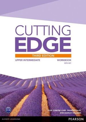 CUTTING EDGE 3RD EDITION UPPER INTERMEDIATE WORKBOOK WITH KEY