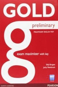 GOLD PRELIMINARY MAXIMISER WITH KEY