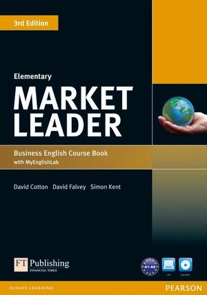 MARKET LEADER 3RD EDITION ELEMENTARY COURSEBOOK WITH DVD-ROM AND MY ENGLISHLAB S