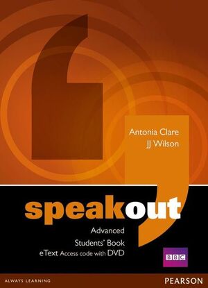 SPEAKOUT ADVANCED STUDENTS' BOOK ETEXT ACCESS CARD WITH DVD