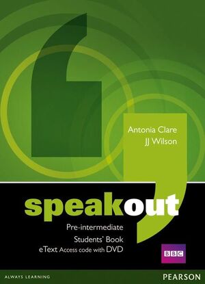 SPEAKOUT PRE-INTERMEDIATE STUDENTS' BOOK ETEXT ACCESS CARD WITH DVD