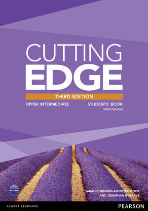 CUTTING EDGE 3RD EDITION UPPER INTERMEDIATE STUDENTS' BOOK WITH DVD ANDMYENGLISH