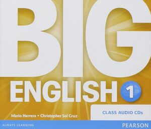 CDS AUDIO BIG ENGLISH 1 CLASS AUDIO CDS