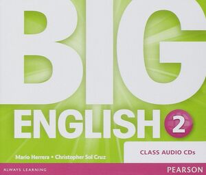 CDS AUDIO BIG ENGLISH 2 CLASS AUDIO CDS