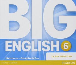 CDS AUDIO BIG ENGLISH 6 CLASS AUDIO CDS