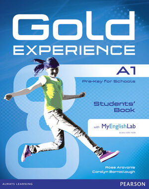 GOLD EXPERIENCE A1 STUDENTS' BOOK WITH DVD-ROM AND MYLAB PACK