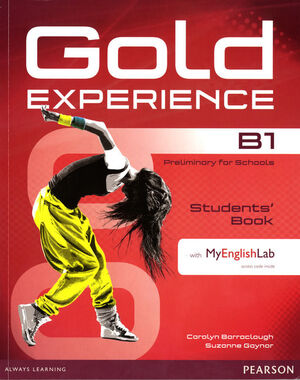 GOLD EXPERIENCE B1 STUDENTS' BOOK WITH DVD-ROM/MYLAB PACK