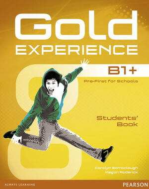 GOLD EXPERIENCE B1+ STUDENTS' BOOK WITH DVD-ROM PACK