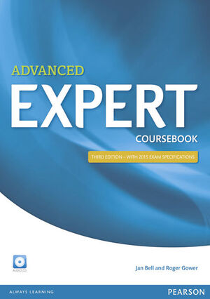 EXPERT ADVANCED 3RD EDITION COURSEBOOK WITH CD PACK