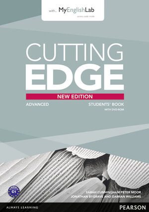 CUTTING EDGE ADVANCED NEW EDITION STUDENTS' BOOK WITH DVD AND MYLAB PACK