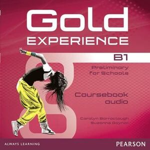 GOLD EXPERIENCE B1 CLASS AUDIO CDS