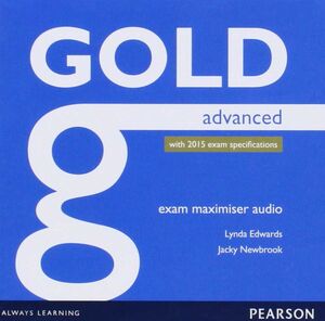 GOLD ADVANCED EXAM MAXIMISER CLASS AUDIO CDS