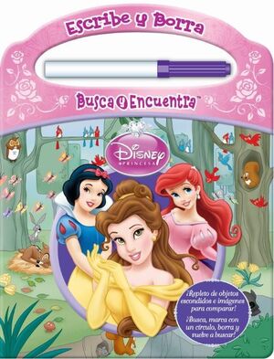 PINTAR Y BORRAR PRINCESAS WELF