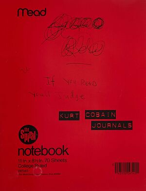 KURT COBAIN JOURNAL