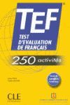 TEF 250 ACTIVITES-TEST EVALUACTION
