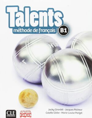 TALENTS. LIVRE DE L'ELEVE B1
