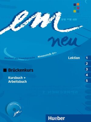 EM NEU BRÜCKENKURS 2008 LEKTION 1-5 KURSBUSCH+ARBEITSBUCH MIT CD