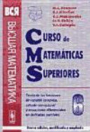 CURSO DE MATEMÁTICAS SUPERIORES T.2