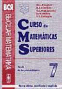 CURSO DE MATEMÁTICAS SUPERIORES T. 7