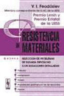 RESISTENCIA DE MATERIALES: PROBLEMAS RESUELTOS