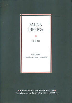 FAUNA IBÉRICA. VOL. 10, REPTILES