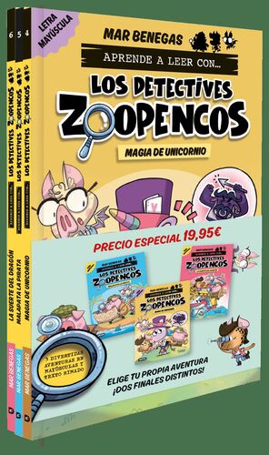 PACK APRENDER A LEER CON... ¡LOS DETECTIVES ZOOPEN
