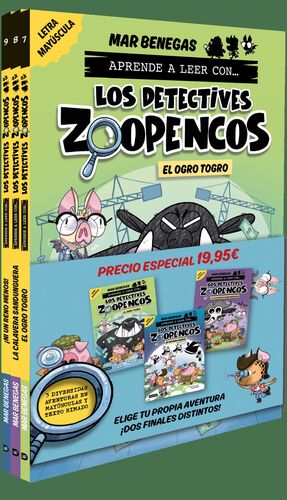 PACK APRENDER A LEER CON... ¡LOS DETECTIVES ZOOPEN