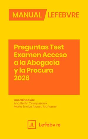 MANUAL PREGUNTAS TEST ACCESO A LA ABOGACÍA Y LA PROCURA 2026