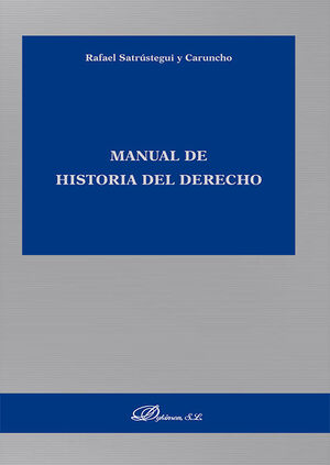 MANUAL DE HISTORIA DEL DERECHO