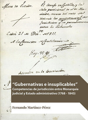 GUBERNATIVAS E INSUPLICABLES