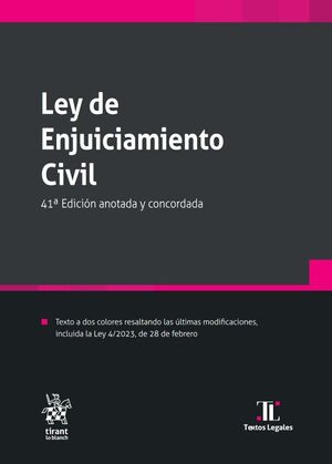 LEY DE ENJUICIAMIENTO CIVIL (2023)