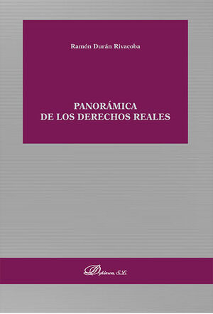 PANORÁMICA DE LOS DERECHOS REALES