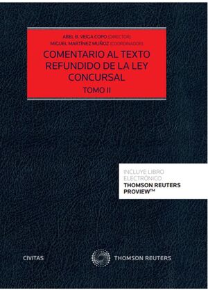 COMENTARIO AL TEXTO REFUNDIDO DE LA LEY CONCURSAL 1 Y 2 DUO