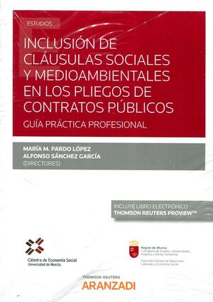 INCLUSIÓN DE CLÁUSULAS SOCIALES Y MEDIOAMBIENTALES EN LOS PLIEGOS DE CONTRATOS P