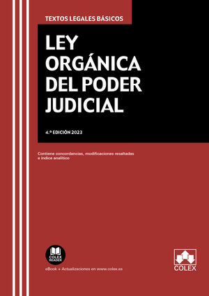 LEY ORGÁNICA DEL PODER JUDICIAL